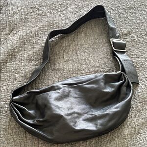 COS Sleek Black Shoulder Bag